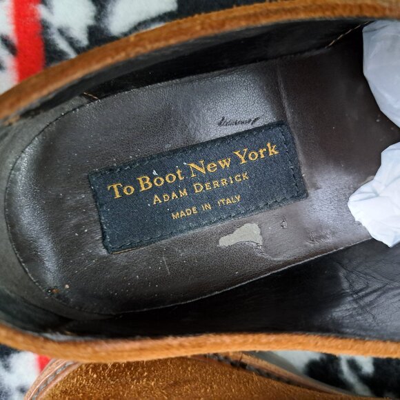 %To Boot New York Brown Suede Moc Toe Penny Loafers Men Size 11 / D14 main image 11
